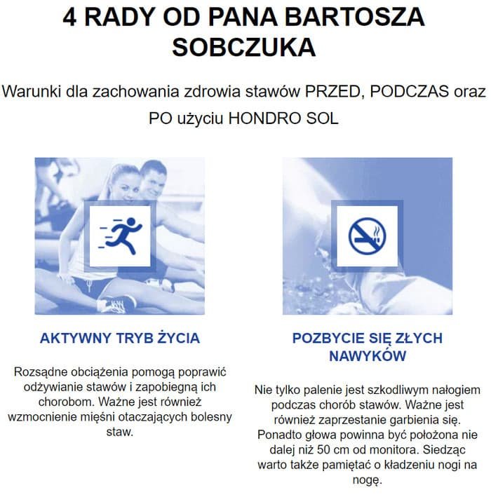 Hondro Sol - Wewnętrzne Leczenie Stawów i Rachityzmu